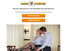 Tablet Screenshot of misshybrid.com